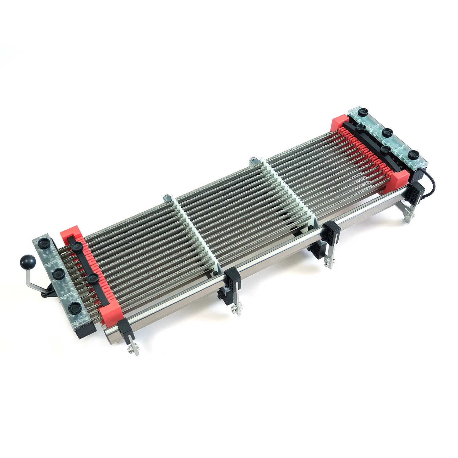 ما هي الصناعات التطبيقية لحركة توقف الاعوجاج LED المكونة من 14 صفًا لنول الحرير؟